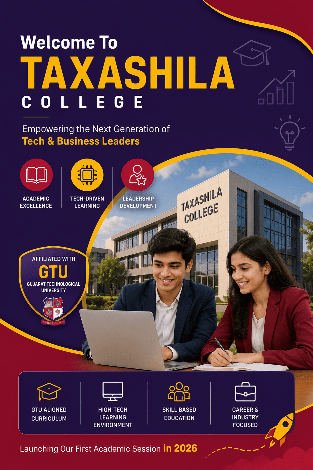 Taxashila College Campus